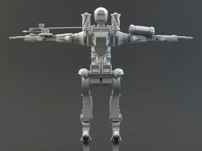 PathFinder Apex Legends LowPoly 3D model