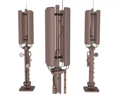 Communication Antenna 3D model