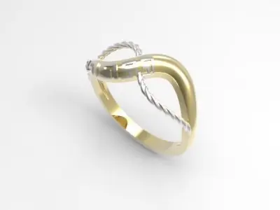 special woman with greek pattern 3D print model