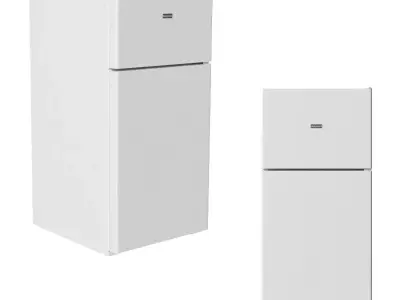 Hotpoint Handle Top Freezer Refrigerator 3D model