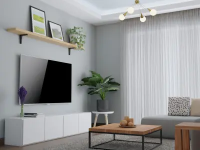 Living Room  3D model