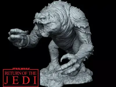 Rancor from Return Of The Jedi - 3D Printable 3D print model