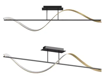 Paul Neuhaus Q Swing ceiling lamp 3D model