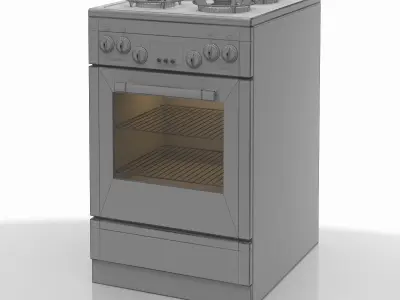 Cooker 01 3D model