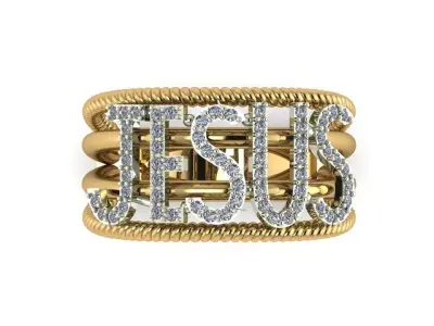 ring jesus  3D print model