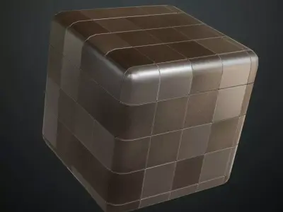 Silver Metal Powdered Plaster PBR Seamless Texture