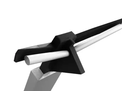 Futuristic Sci-Fi Scooter PBR 3D model