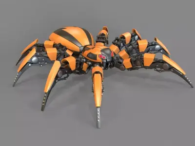 Spider Robot 2 3D model