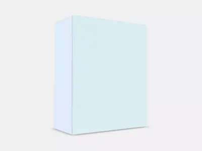 KNOXHULT Wall cabinet with door 3 Low-poly 3D model