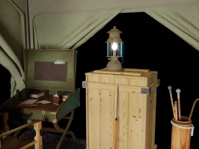 Base camp 3D model