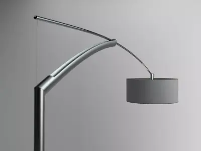 Balance arc floor lamp 3D model