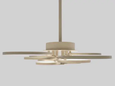 Led ceiling lamp B 3D model