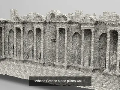 Greek Cities Collection 3D Model Pack