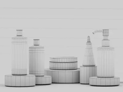 Product Rendering Stage Template 3D model