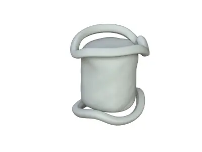 SciFi Shape Object Low Poly 115 Low-poly 3D model