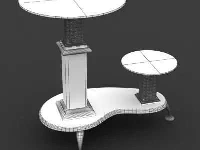 Table Telephone 3D model
