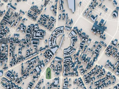 Sao Paulo Brazil 3D model