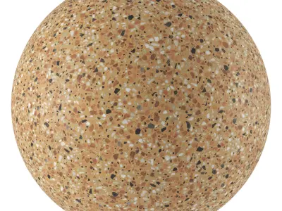 Terrazzo material 0412 seamless color 4 Texture