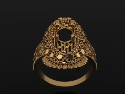  women fusion ring 3d print ultra light 3D print model