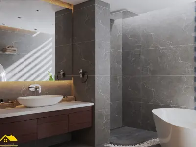 Bathroom 1 - VN House Free 3D model