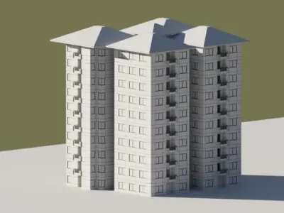 Building 03 Free 3D model