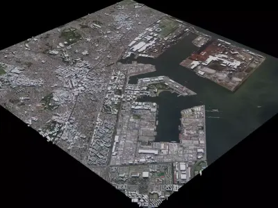 Chiba - Japan 3D model