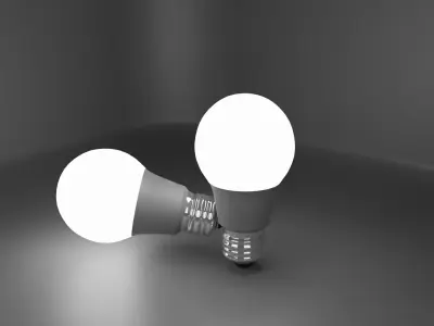 Bulb Light Free 3D model