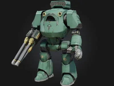 Mech Guardian 3D model