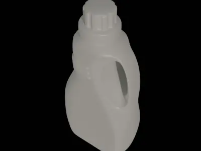 Detergent Bottle Mockup Free low-poly 3D model