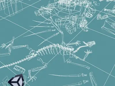 Ancient Ruins Low-poly 3D model