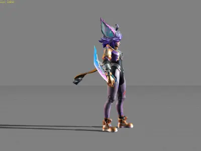 Joy Exostar Scout Low-poly 3D model