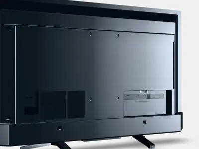 32 Sony Bravia KD-32W800 Low-poly 3D model