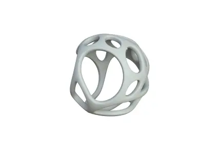 SciFi Cube Object No 21954 Low Poly Shape Texture
