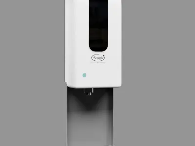 3 Hand Sanitizer Dispenser Set  FENGJIE  3D models  3D model