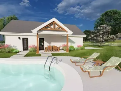The Willow House 3D model