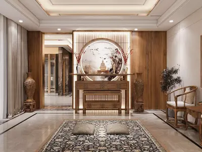 Worship room 3D model