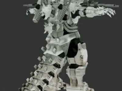 Kiryu Mechagodzilla 3 3D model