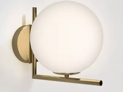 Lampatron Stem Wall - Flos IC Lights Wall 3D model