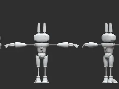 Robot 005 3D model