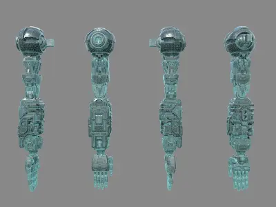 JAT Mech Arm - No texture 3D model