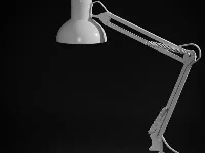 High-quality Study  Table Lamp 3D model