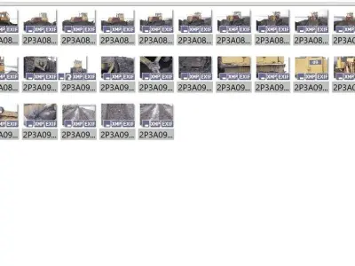 Reference OLD BULLDOZER about 500 MB photos Texture