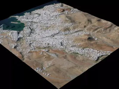 Praia - Cabo Verde 3D model