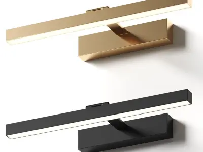Vroda - Mirror lamp 3D model
