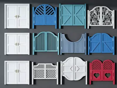 interior doors 3D model