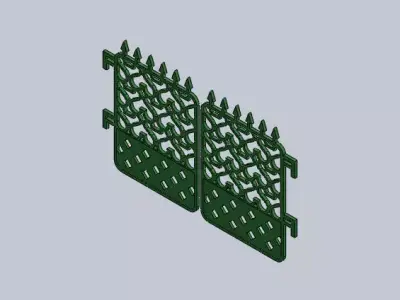 Little Double Door Nossa Senhora aos Pastorinhos em Fatima Po... Free 3D print model