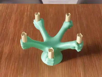 Human Hand Candle Holder - 319 3D print model
