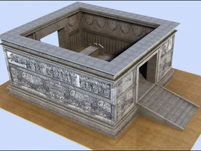 Ara Pacis 3D model