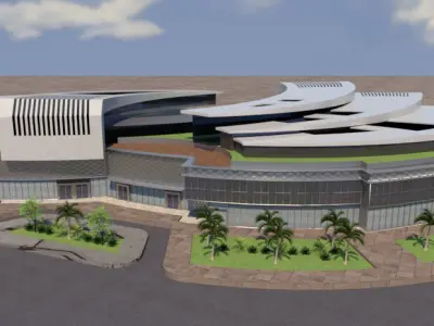 therapeutic center 3D model