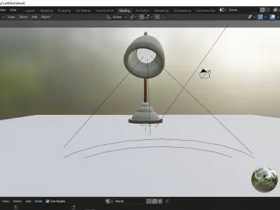 lamp 3d model Free 3D model